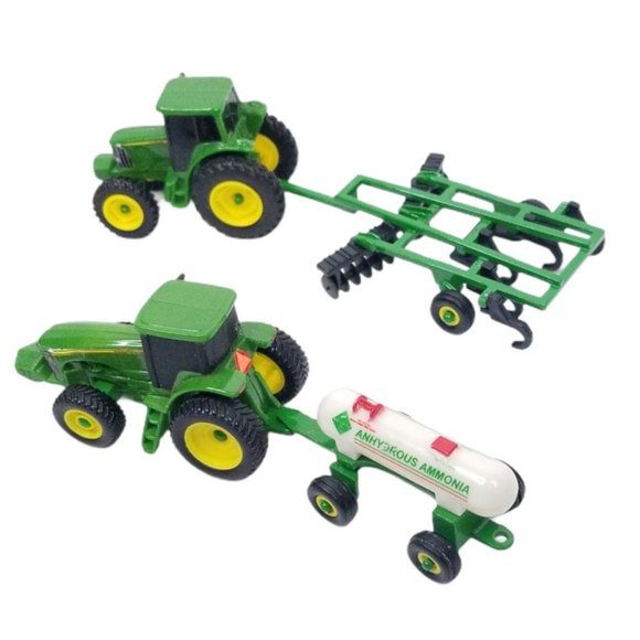 Ertl John Deere Diecast Tractors Disc Plow Tank - Picture 3 of 12